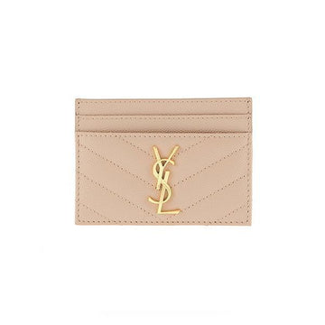 SAINT LAURENT Kassandra Monogram Matelassé Kartenetui mit Goldbeschlag 423291 BOW01 2721 148565206 [P]