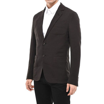GIORGIO ARMANI シングルブレストジャケット ブラウン 8WGGG02B T003N U8WL 148489919