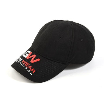 BALENCIAGA Cap mit Stickerei in Schwarz 310B2 1000 148018585