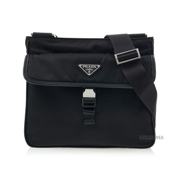 Prada 2VH119 2DMH F0002 (XOO) FW25 Men's Saffiano Leather Crossbody Bag 150079093