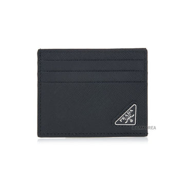 Prada 2MC223 QHH F0002 FW25 Men's Saffiano Leather Card Holder 150079223 [P]