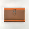 Hermes Bearn Long Wallet Gold Silver Stamp H084871 150080046 [P]