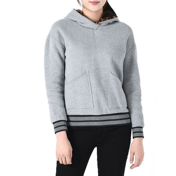 MR & MRS ITALY Raccoon-Fell-Hoodie Grau SS042E C8916 147449520