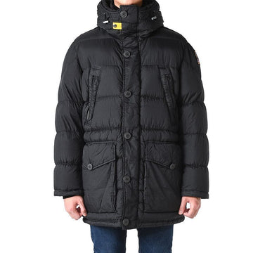 PARAJUMPERS SHERIDAN フーデッド パディングジャケット チャコール PM PUF RL04 736 147399874