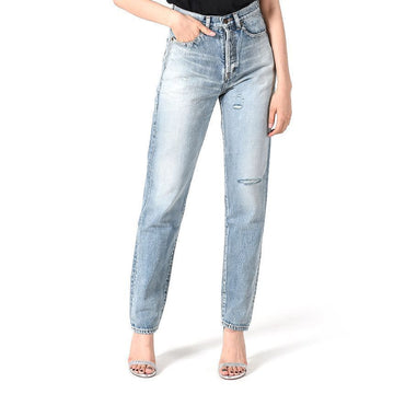 Saint Laurent Santa Monica Slim Fit Denim Jeans Blue 644024 YM372 4568 147007037