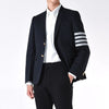 Thom Browne Engineered Diagonal Classic Cotton Blazer Jacket 146362805 [P]