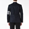 Thom Browne Engineered Diagonal Classic Cotton Blazer Jacket 146362805 [P]