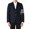 Thom Browne Engineered Diagonal Classic Cotton Blazer Jacket 146362805 [P]