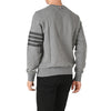 THOM BROWNE ダイアゴナルループバッグスウェットシャツ グレー MJT248A 06910 035 146364411 [P]