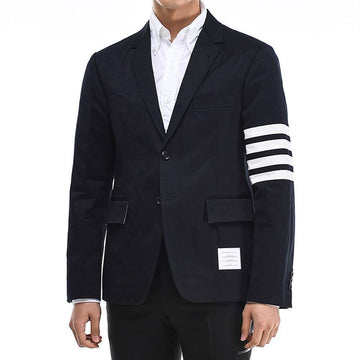Thom Browne Diagonal Classic Blazer Jacket Navy MJU490A 03788 415 146390876