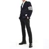 Thom Browne Diagonal Classic Blazer Jacket Navy MJU490A 03788 415 146390876 [P]