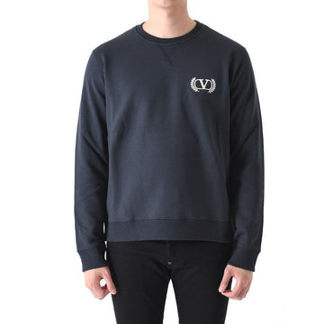 Valentino Maison V Logo Embroidered Sweatshirt Navy 1V3MF10G 8MH NB4 147831146