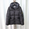 Stone Island Crinkle Nylon Hooded Black Padded Jacket XXL/110 150138633 [P]