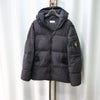Stone Island Crinkle Nylon Hooded Black Padded Jacket XXL/110 150138633 [P]