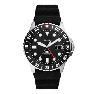 FOSSIL FS6036 (ブルーGMT) ブルーダイバーGMT メンズウレタンウォッチ 144732902