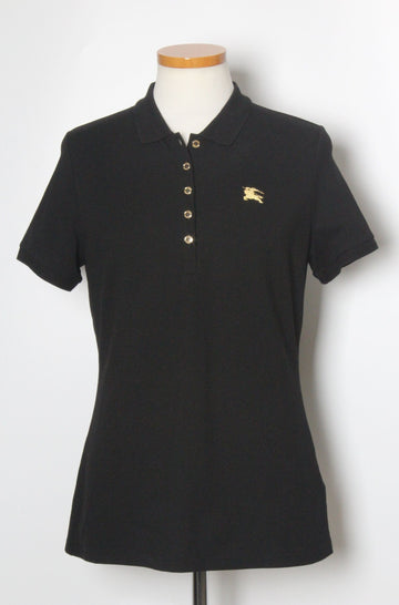 BURBERRY 刺繍ロゴ コットンピケシャツ L 150211254