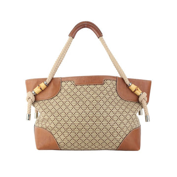 Gucci Diamante Maui Jacquard Bamboo Rope Shoulder Bag 36341K-4 150215267