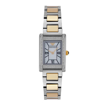 ARMANI Genni Muschelschnalle Damen Metallarmbanduhr AR11642 144730752
