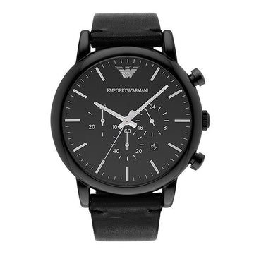 Armani AR1918 Chronograph Men's Leather Watch 144731208