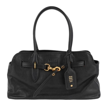 MIU MIU アバンティール ナパ ラージ トートバッグ F0002 5BG310 2BBL 150216450
