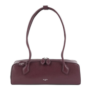 ALAIA ル・テケル グロッシー ゴートスキン ミディアム ショルダーバッグ 150079319