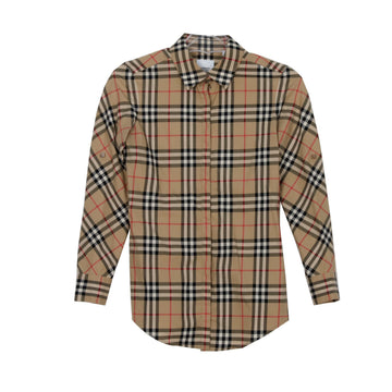 Burberry Check Roll-Up Shirt Size 34 149857709
