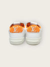 LOUIS VUITTON ホワイトオレンジ LV チャーリースニーカー 150217089 [P]