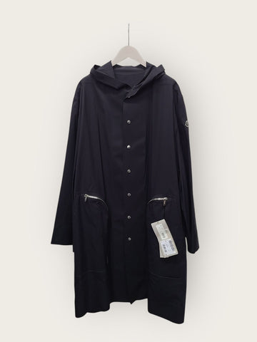 Moncler X Rick Owens Black Nesbit Nylon Parka 150217253