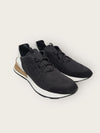 Hermes Black Miles Mesh Sneakers 40 150217383 [P]