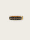 Hermes Black Gold Graffiti Click H Bracelet 150217412 [P]