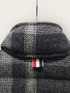 Thom Browne Tartan Check Wool Mixed Hidden Padding Jumper 150217419 [P]