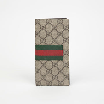 Gucci 408836 Web Stripe Long Wallet 149926234