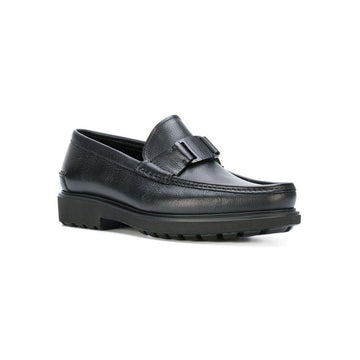 Salvatore Ferragamo Grimes Barrette Plate Loafers 0673838 48938601