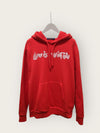 Louis Vuitton Red Lettering Logo Printed Hoodie 150251005 [P]