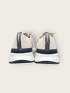 Brunello Cucinelli Ivory Knit Cotton Runner Sneakers 150251040 [P]