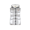 Moncler HERA Logo Padded Vest Silver 1A000 53 596T2 915 57441984 [P]