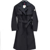 Moncler Stevenden Double Women's Trench Coat Black 150261624 [P]