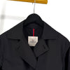 Moncler Stevenden Double Women's Trench Coat Black 150261624 [P]