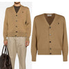 AMI Heart Logo Cardigan 150266950 [P]