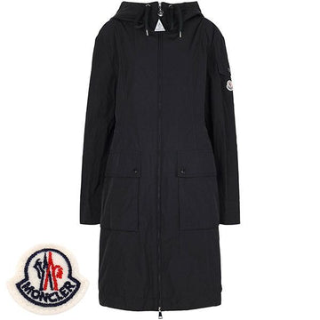 Moncler Black Laerte Windbreaker Rain Hooded Jacket 1C00019 549P3 999 150269702