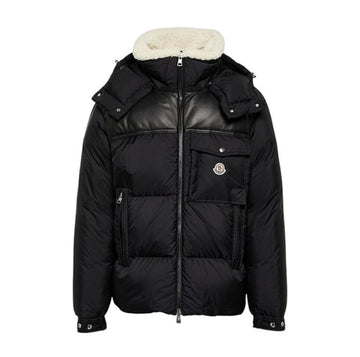 MONCLER Logo-Patch-Jacke 1A00099 68352 999 BRAYE 159491617 [P]