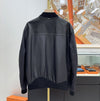 LOUIS VUITTON Leder Technische Wendbare Jacke Schwarz 1A5VFR 150271628 [P]