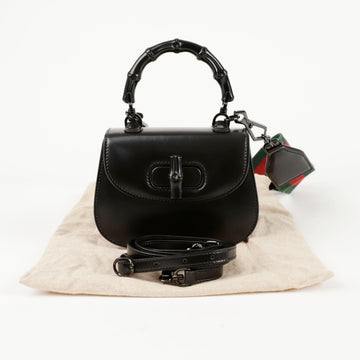 Gucci Bamboo 1947 Mini Top Handle Tote Shoulder Bag 151692790