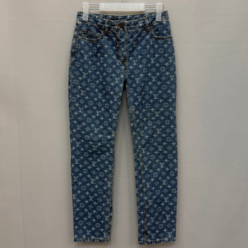 LOUIS VUITTON モノグラムデニムパンツ 26 150277867