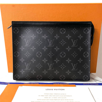 Louis Vuitton Eclipse Pochette Voyage Clutch Bag M61692 150286049