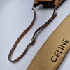 Celine Triomphe Leather Bucket Bag Shoulder Bag (Rare, Small Size) 512-33 150306417 [P]