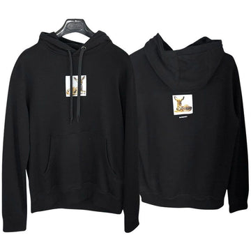 BURBERRY Herren Baumwoll-Hoodie schwarz 150309015 [P]