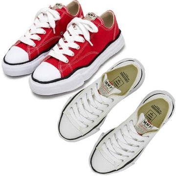 MAISON MIHARA YASUHIRO ミハラヤスヒロ ピーターソン OGソール キャンバス ロー スニーカー A01FW702 150309135