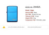 ZIPO Classic High Polish Blue Logo Lighter 146842878 [P]
