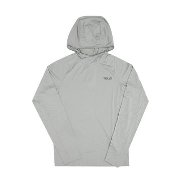 RAB QBL-70 LIGHT ZINC Herren Hoodie 150316179